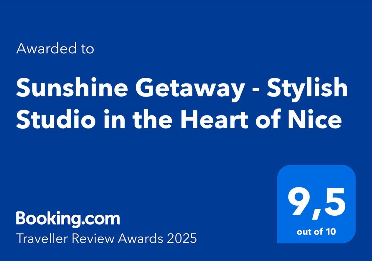Sunshine Getaway - Stylish Studio In The Heart Of ニース エクステリア 写真